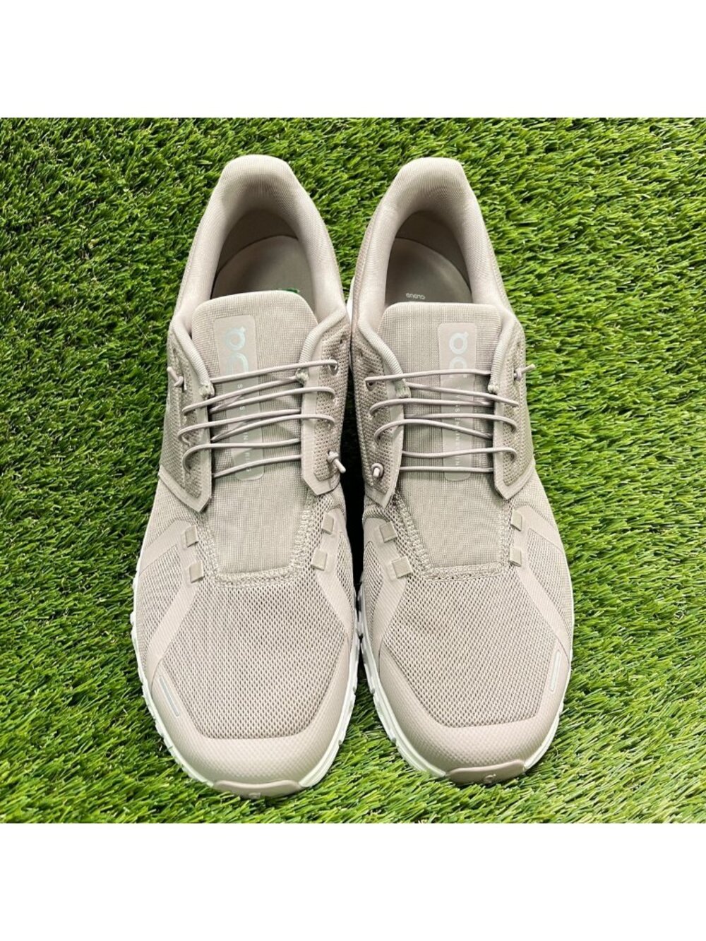 On Cloud 6 Mens Size 13 Fog Gray White Athletic Running Walking Shoes Sneakers - Picture 5 of 10